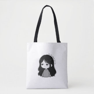 Bolsa Tote É O Que É Ilustração de Chibi Garota Relatable