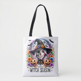 Bolsa Tote É o Saco de Totebag do Halloween da Época das Brux