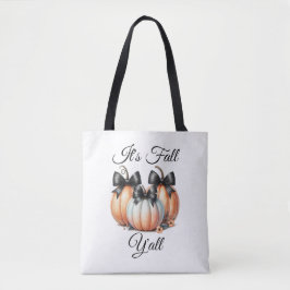 Bolsa Tote É outono Y'all: Pastel Pumpkins