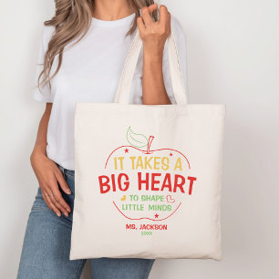 Bolsa Tote É Preciso Um Grande Coração Para Formar Pequenas M