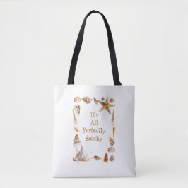 Bolsa Tote É sacola toda perfeitamente Beachy