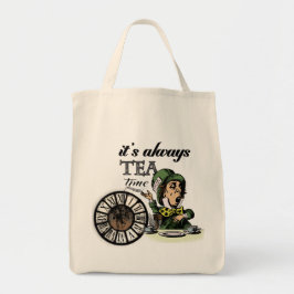 Bolsa Tote "É sempre arte louca do dicionário do Hatter do