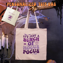 Bolsa Tote É só um monte de Hocus Pocus / Halloween Vibe
