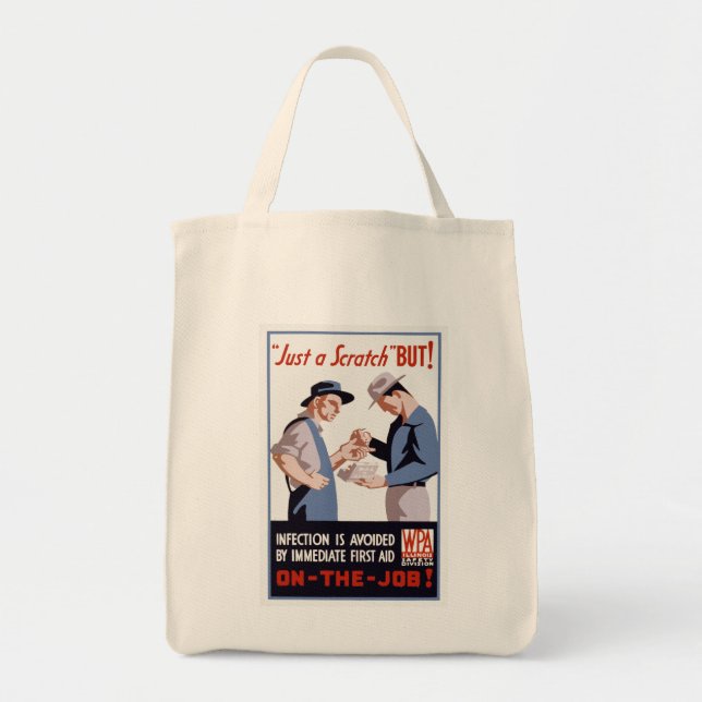 Bolsa Tote É só um "Scratch". (Frente)