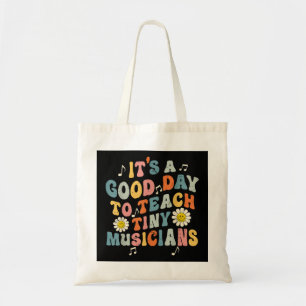 Bolsa Tote É Um Bom Dia Para Ensinar Músicos Pequenos Ensinan
