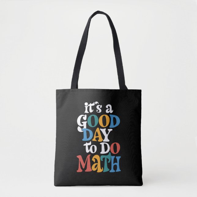 Bolsa Tote É um bom dia para fazer inspiração ao professor de (Frente)