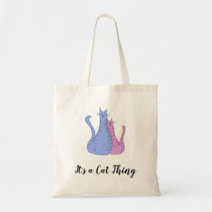 Bolsa Tote É um Gatinho de Gato