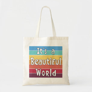 Bolsa Tote É um Mundo Lindo