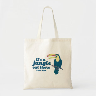Bolsa Tote É uma selva lá fora, um saco de tote na Costa Ri