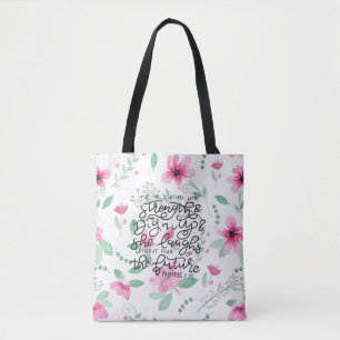 Bolsa Tote É vestida com força e dignidade