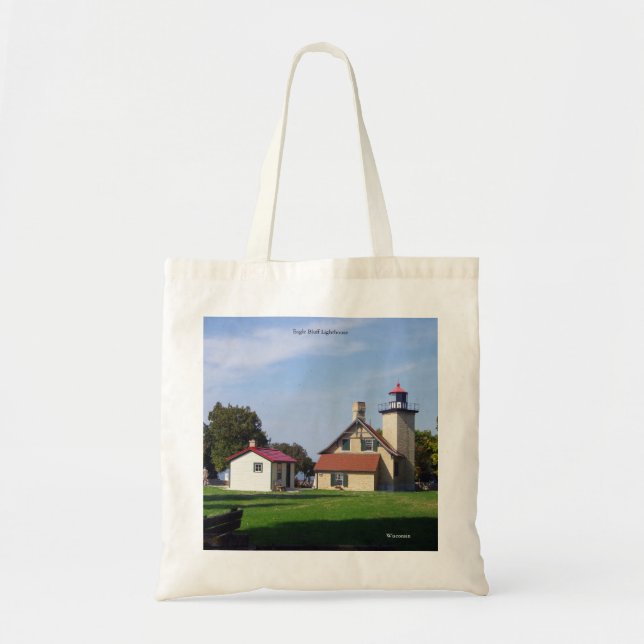 Bolsa Tote Eagle Bluff Lighthouse tote bag (Frente)