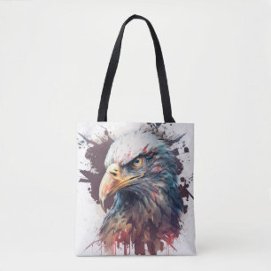 Bolsa Tote Eagle Retrait Animal Painting Willife Outdoor
