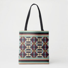 Bolsa Tote Earthy Tribal Tapestry
