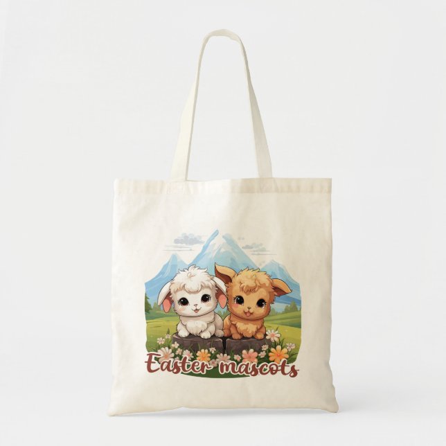 Bolsa Tote Easter mascots (Frente)