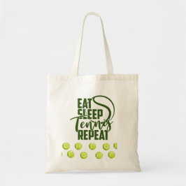Bolsa Tote Eat Sleep Tênis Repetir com tênis