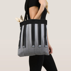 Bolsa Tote Ébano e Marfim