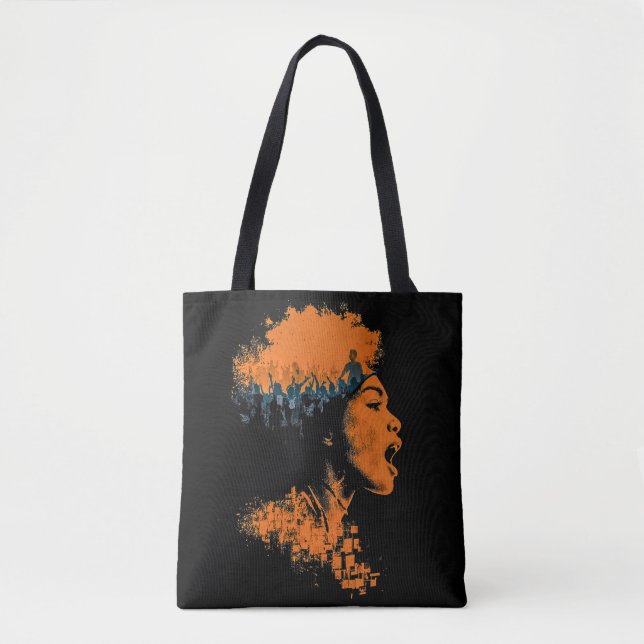 Bolsa Tote Echo of the Crowd (Frente)