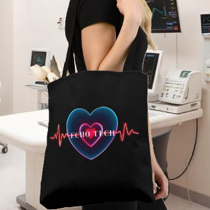Bolsa Tote Echo Tech   Pulsação   ECG