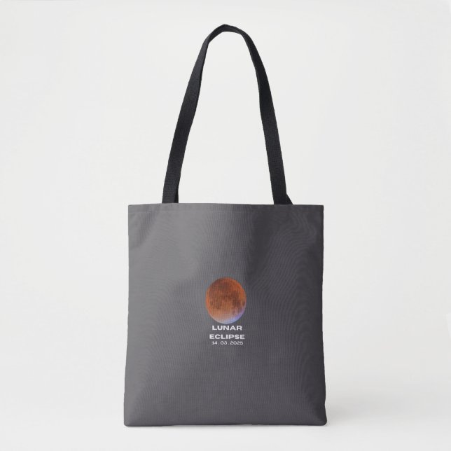 Bolsa Tote eclipse lunar (Frente)