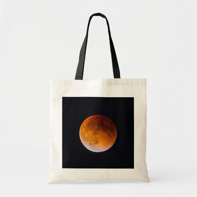 Bolsa Tote Eclipse lunar azul | Estado de Washington (Frente)