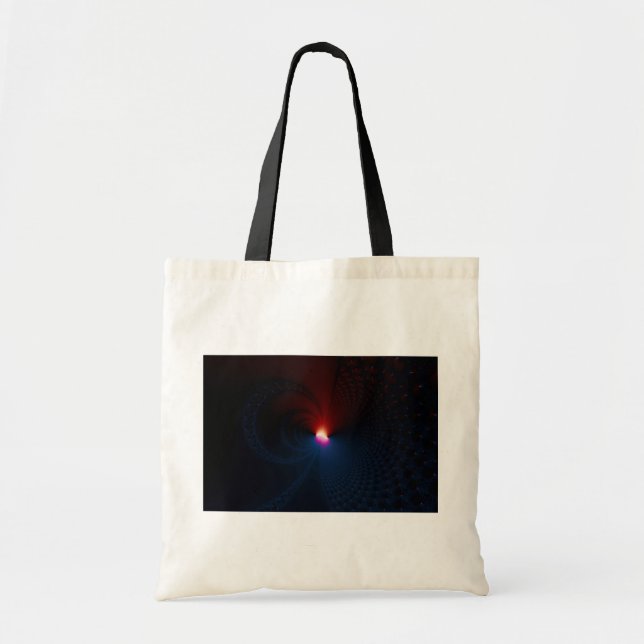 Bolsa Tote Eclipse lunar - Fractal (Frente)