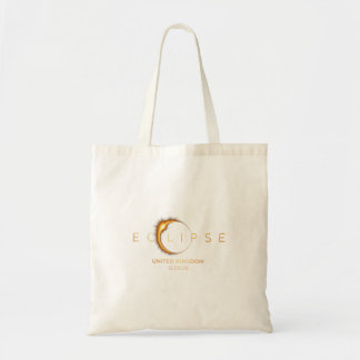 Bolsa Tote Eclipse Solar Reino Unido 2026 Homens Mulheres Sol