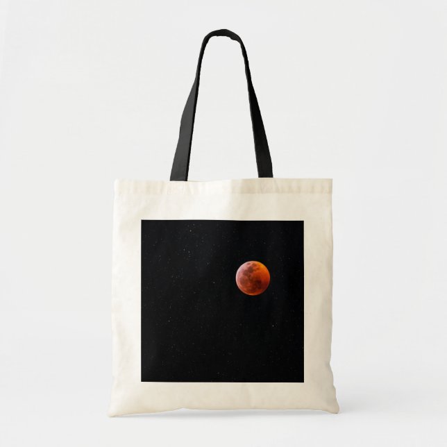 Bolsa Tote Eclipse Total da Lua de Sangue | Big Island Havaí (Frente)
