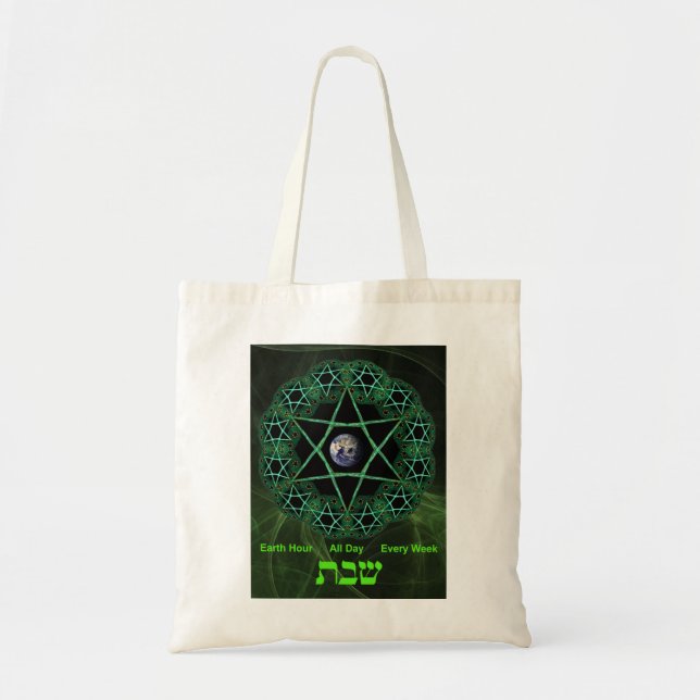 Bolsa Tote Eco-Shabbat (Frente)
