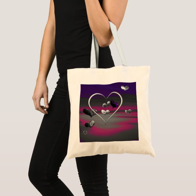 Bolsa Tote Ecos de um Romance Metálico (Frente (produto))