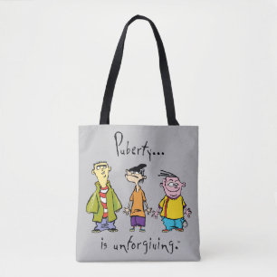 Bolsa Tote Ed, Edd, Eddy - Puberdade É Inperdoável