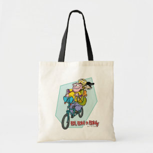 Bolsa Tote Ed, Edd, um Eddy numa bicicleta