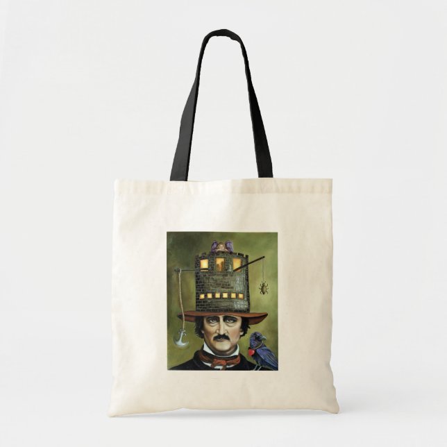 Bolsa Tote Edgar Allan Poe (Frente)