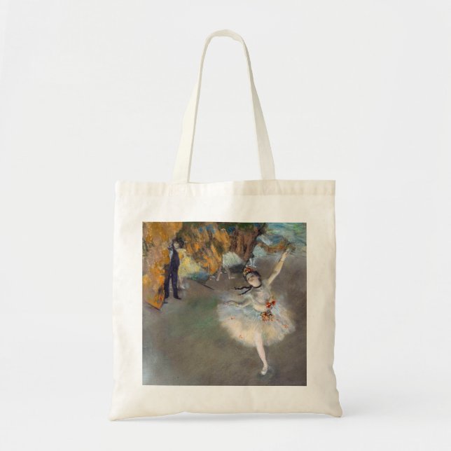 Bolsa Tote Edgar Degas - A Estrela / Dançarina no Palco (Frente)