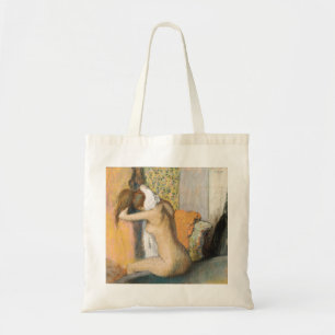 Bolsa Tote Edgar Degas   após o banho, pescoço de secagem da