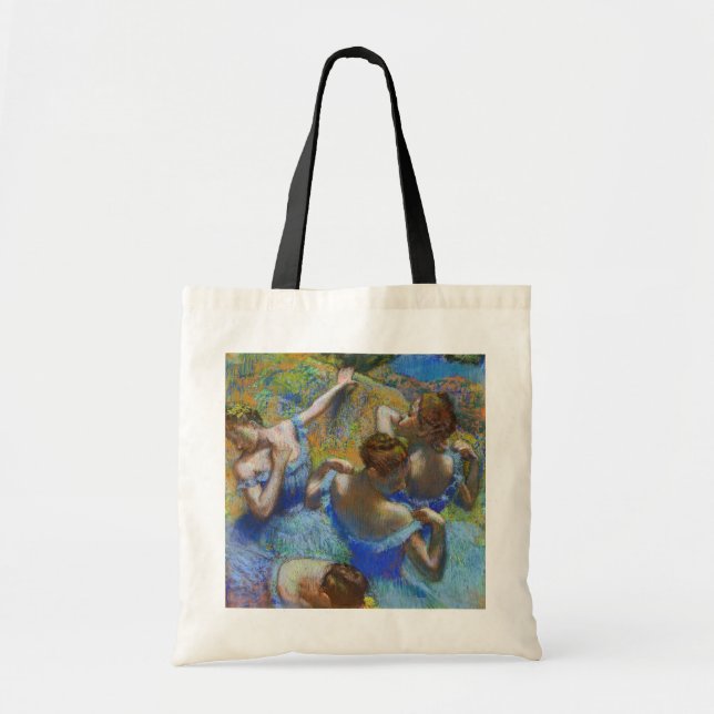 Bolsa Tote Edgar Degas - Dançarinos Azuis (Frente)