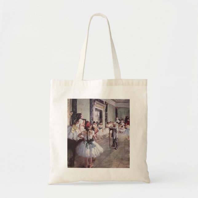 Bolsa Tote Edgar Degas - dançarinos das canvas do óleo da (Frente)