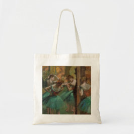 Bolsa Tote Edgar Degas Dancers Pink e Green