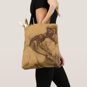 Bolsa Tote Edgar Degas   dois dançarinos