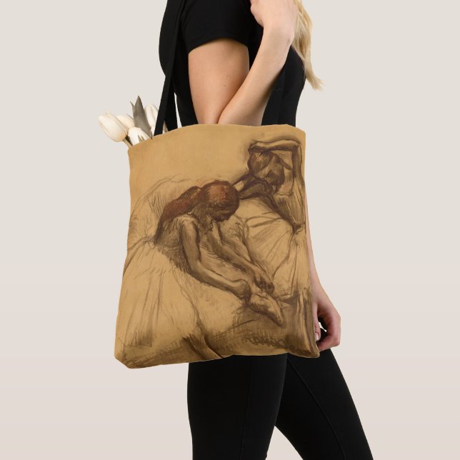 Bolsa Tote Edgar Degas | dois dançarinos (Close Up)