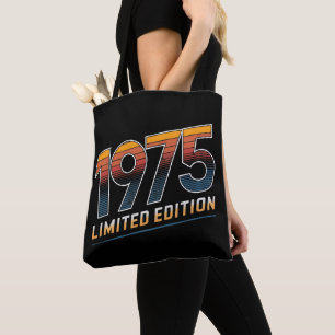 Bolsa Tote Edição limitada, ano de nascimento 1975