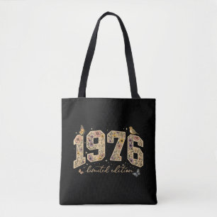 Bolsa Tote Edição Limitada de 50º Aniversário Floral 1976