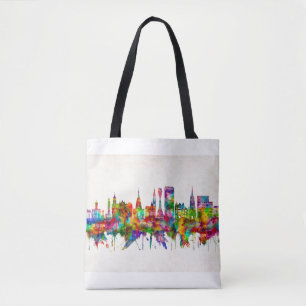 Bolsa Tote Edinburgh Scotland Skyline