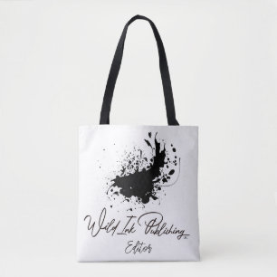 Bolsa Tote Editor de Publicação de Tinta Selvagem