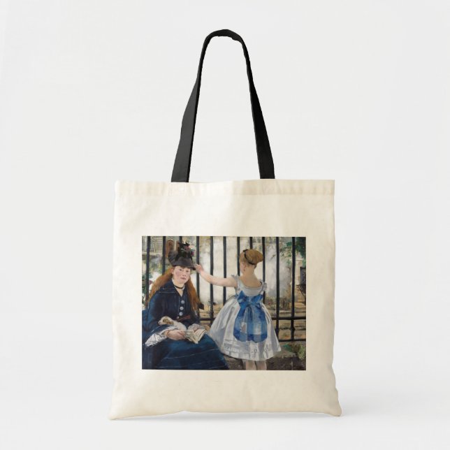 Bolsa Tote Edouard Manet - A Ferrovia (Frente)