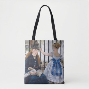 Bolsa Tote Edouard Manet - A Via Ferroviária