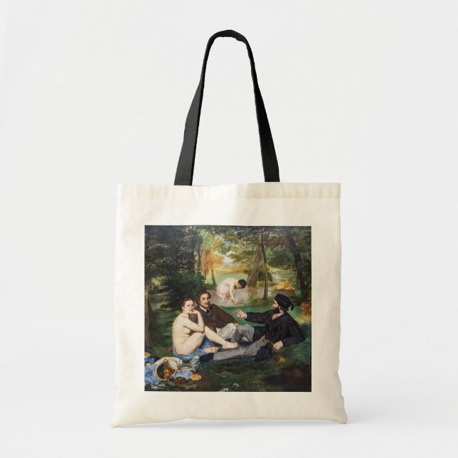 Bolsa Tote Edouard Manet - Almoço na Relva (Frente)