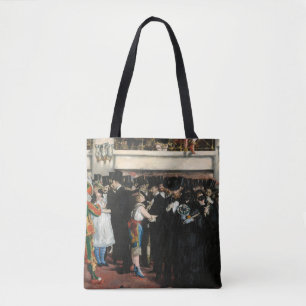 Bolsa Tote Edouard Manet - Bola mascarada na Ópera