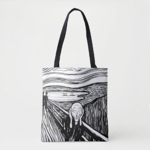 Bolsa Tote Edvard Munch - A litografia do Gritar