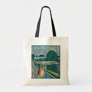 Bolsa Tote Edvard Munch - As Meninas na Ponte, Lithógrafo