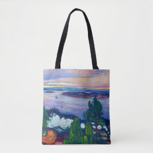 Bolsa Tote Edvard Munch - Comboio Fumado